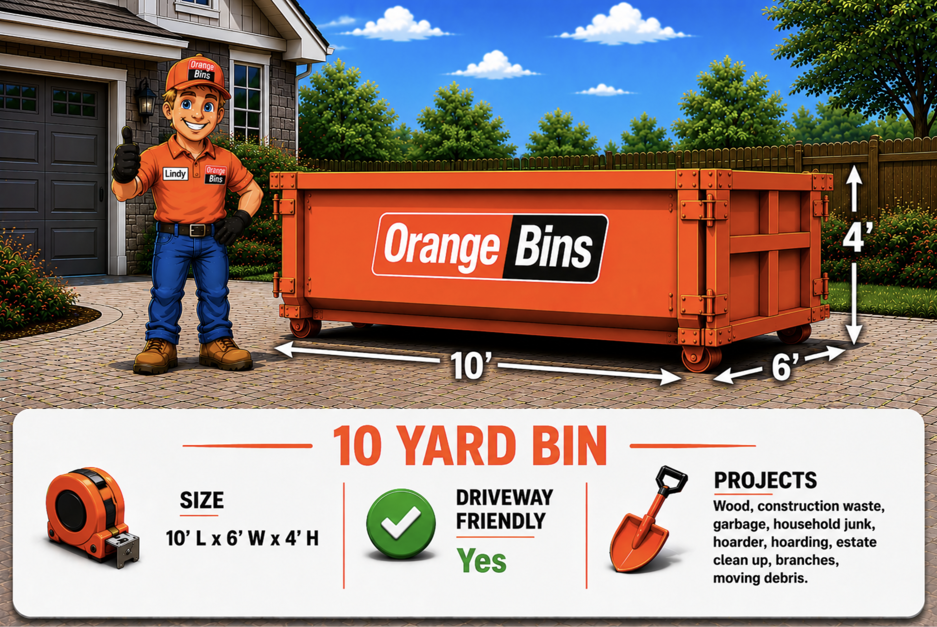 10 yard disposal bin rental Vancouver