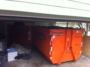 12 yard bin from Orange Bins