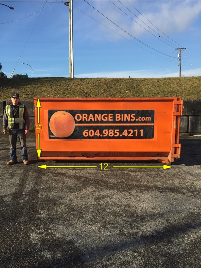 Garbage bin rental from Orange bins