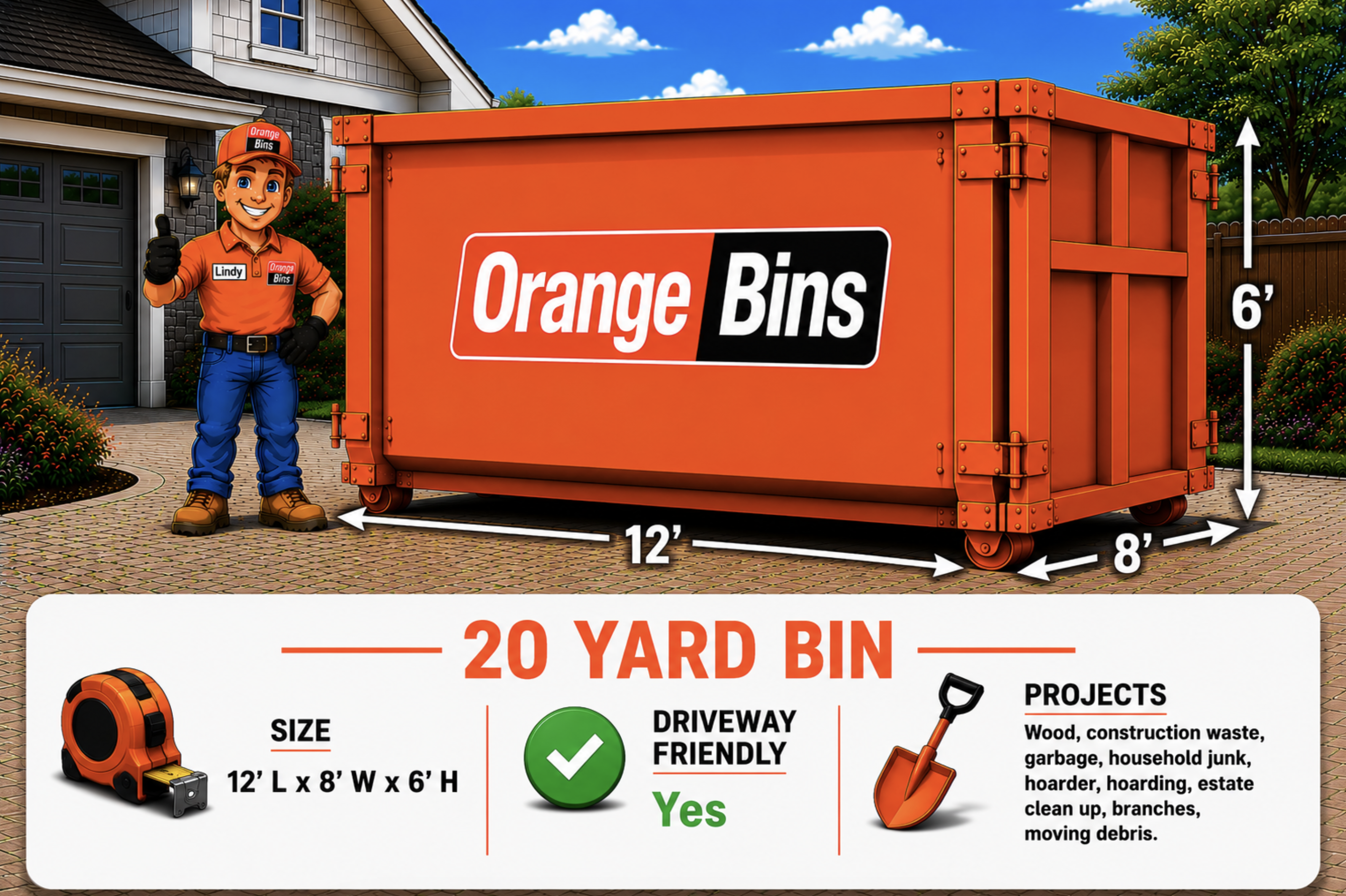 20 yard dumpster bin rental Vancouver