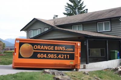 Richmond dumpster rental from Orange Bins