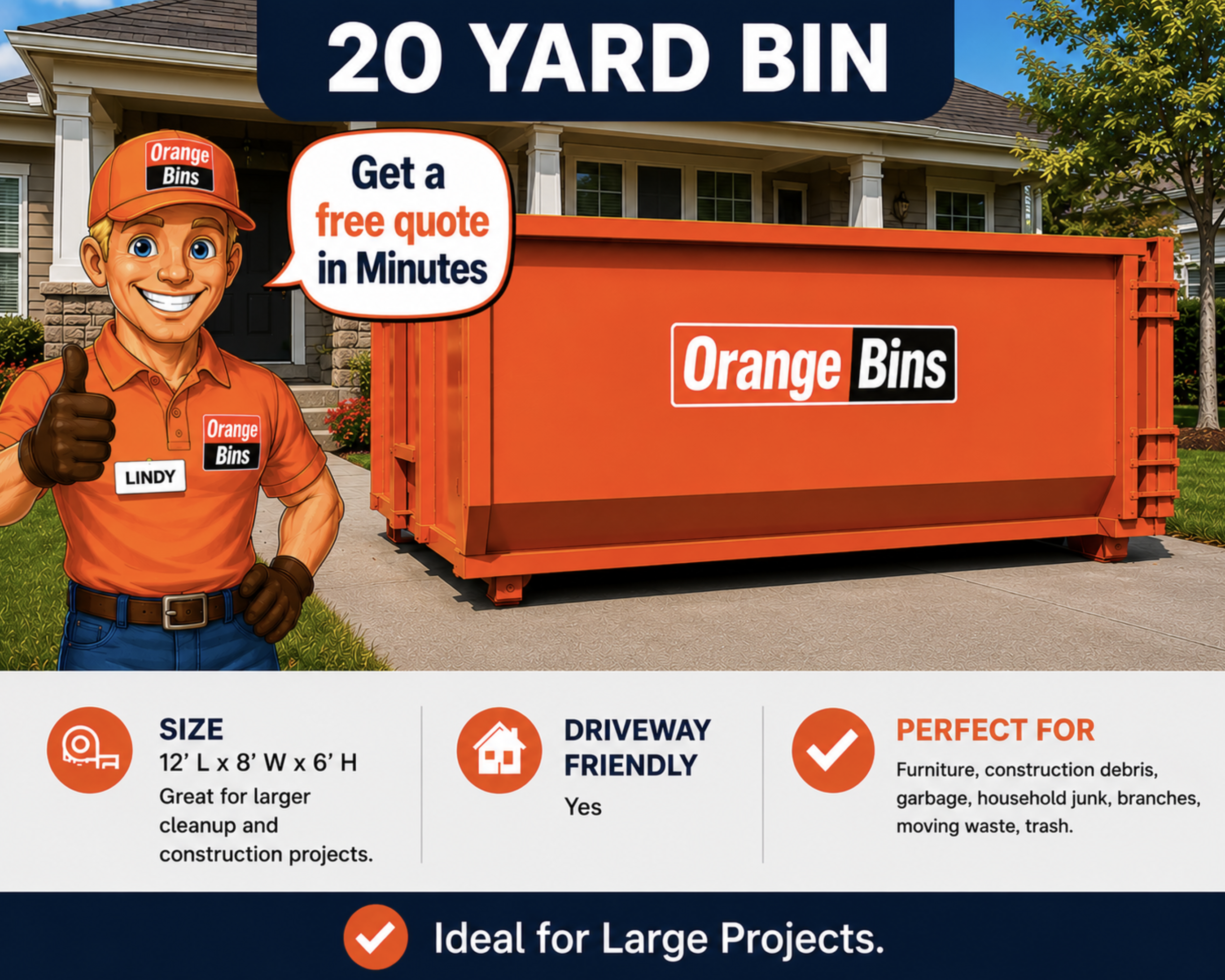 20 yard dumpster bin rental Vancouver