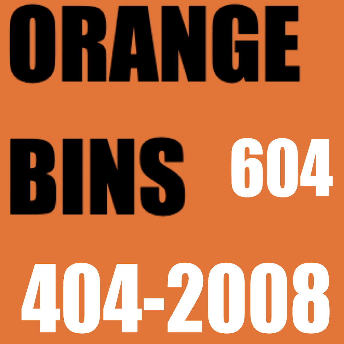 Bin rental Maple Ridge Maple Ridge dirt bin rental from www.orangebins.com