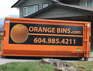 Bin rental dumpster Port Coquitlam from Orange Bins