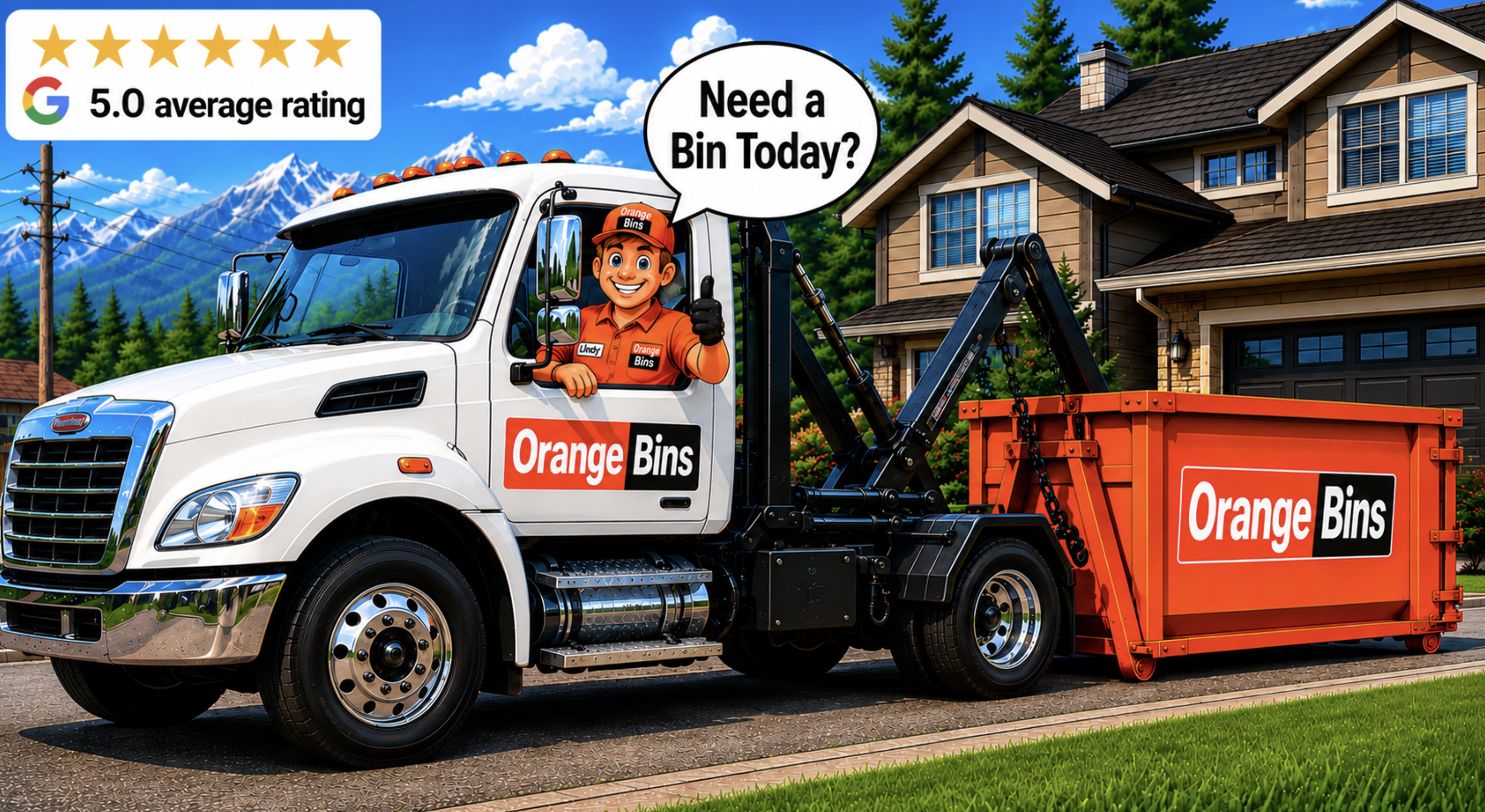 Bin Rental Vancouver from Orange Bins
